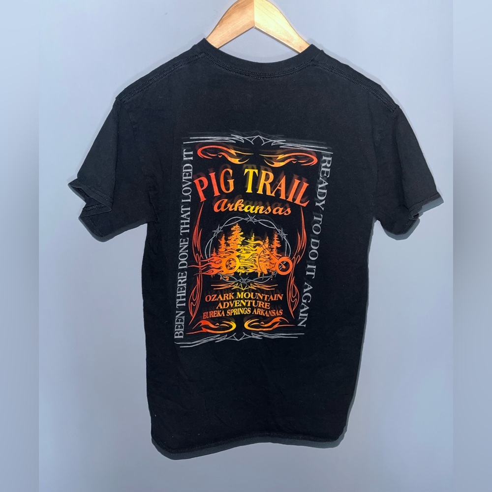 Pig Trail Arkansas motorcycle t-shirt